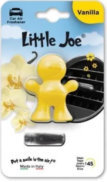 Little Joe Vôňa do auta Vanilla / 3D figúrka / na ventilačnú mriežku / 45 dní (7640125380101)