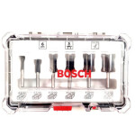 Sada drážkovacích fréz, stopka 6 mm, 6 kusov Bosch Accessories 2607017465