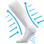 Kompresné ponožky LONKA Kooperan white 1 pár 39-42 109187