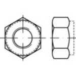 TOOLCRAFT TO-5374686 šesťhranné matice M8 nerezová ocel A2 500 ks; TO-5374686