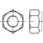 TOOLCRAFT TO-5374707 šesťhranné matice M8 nerezová ocel A4 100 ks; TO-5374707