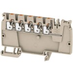 Weidmüller 2503880000 rozvodná svorkovnice 5.1 mm pružinová svorka sivá 50 ks; 2503880000