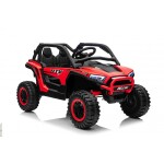 Mamido Mamido Elektrické autíčko Buggy UTV KCK 4x4 červené 24V | 800W | 50 kg | EVA | LED | 2,4 Ghz | ECO koža