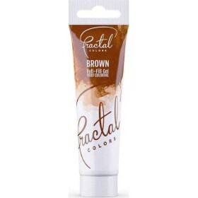 Gélová farba Fractal - Brown (30 g) 6260 - dortis - dortis