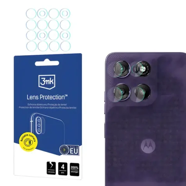 3mk Lens Protection pre Motorola Moto G67/G77 / Sklo na fotoaparát / Hybridný