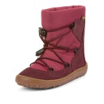 Dievčenské zimné barefoot topánky TEX TRACK WOOL Bordeaux Froddo G3160251-6 - 30