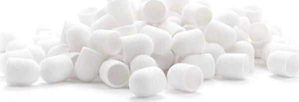 EXO EXO KAPTUREK ŚCIERNY 13mm/80 100 ks HARD CAP WHITE