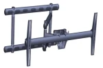 Vogels Professional PW 6852 čierna / Pohyblivý nástenný držiak pre TV / 37 - 85 / VESA / max 136 kg (9870075844)