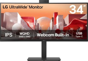LG LG 34BA85QE-B.AEU 86,72cm 34Zoll IPS 3440x1440 21:9 300cd/m2 5ms 2xHDMI DP USB