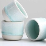 Studio Arhoj Porcelánový hrnček Spearmint 50 ml