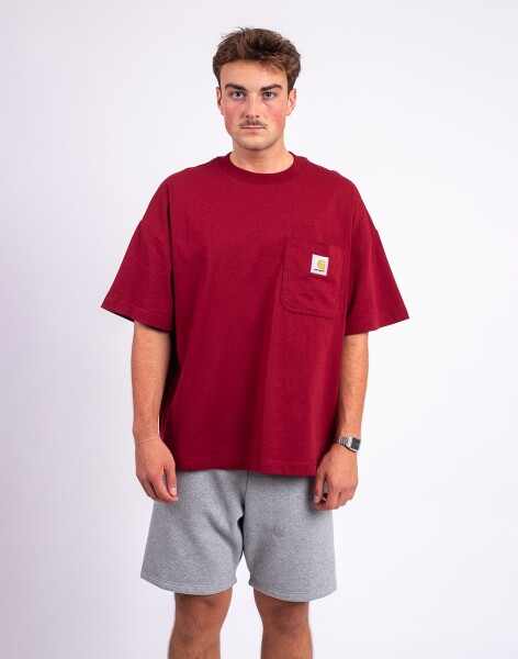 Carhartt WIP S/S Work Pocket T-Shirt Scarlet L