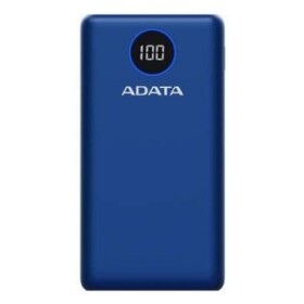 ADATA PowerBank P20000QCD 20000mAh modrá / 3A / 2x USB + 1x USB-C (AP20000QCD-DGT-CDB)