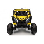 Mamido Elektrické autíčko Buggy Madman UTV-MX žlté