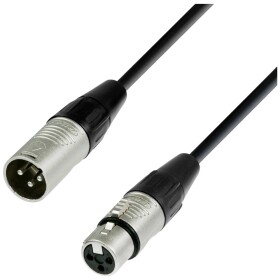 Adam Hall 4 STAR DMF 2000 XLR prepojovací kábel [1x XLR zástrčka 3pólová - 1x XLR zásuvka 3pólová] 20 m čierna; K4DMF2000