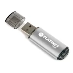 Platinet X-Depo 16GB strieborná / flash disk / USB 2.0 / zápis: 8MBs; čítanie: 22MBs (PMFE16S)