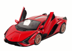RASTAR Auto R/C Lamborghini Sian FKP 37 Rastar 1:14 červená na diaľkovom ovládači