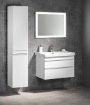 SAPHO - LUMINAR zrkadlo s LED osvetlením v ráme 60x80cm, chróm NL557