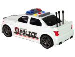 Mamido Športové policajné auto 1:16 biele so zvukom