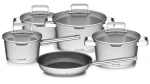 G21 Gourmet Magic Sada riadu s cedníkom / 9 dielov / nerez (G21-001N)