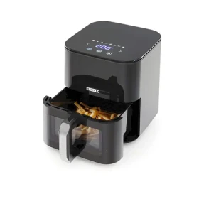 Melissa Digitálna teplovzdušná fritéza XL čierna / Teplovzdušná fritéza / 5 l / 8 programov / 60 minútový časovač (16290102)