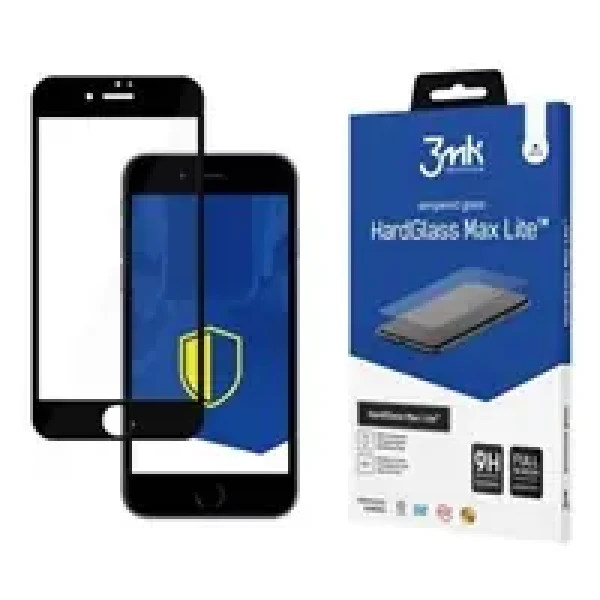 3mk HardGlass Max Lite ochranné sklo pre Apple iPhone 7/8/SE 2020/2022 Black (5903108464758)