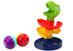 Mamido Výuková šmykľavka pre guličky sorter zelený dinosaurus