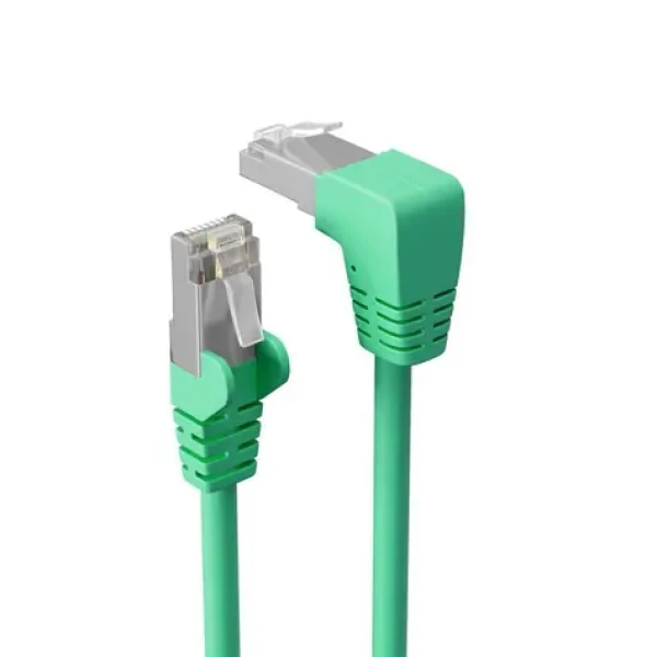 Shiverpeaks CAT6 S/FTP 3M zelená / Patch kábel / RJ-45 lomený-rovný / 250 MHz (BS08-64043)