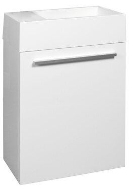 Kúpeľňová skrinka s umývadlom Naturel Verona 46x26 cm biela VERONA46WH VERONA46WH