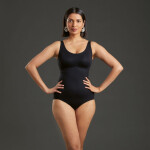 Komfortné body Essential s penovou výplňou 3554 čierne - Anita Classix 001 black XL