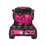 Mamido Elektrické autíčko Extreme Sport 4x4 s premenlivou veľkosťou ružové