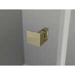 MEXEN/S - Lunar-F Duo sprchovací kút skladacie dvere 95 x 70, transparent, zlato 836-095L-070P-50-00