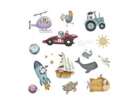 Little Dutch Detské tetovanie Jim amp; Friends