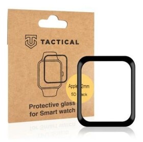 Tactical Glass Shield 5D sklo pre Apple Watch 42mm čierna (8596311135491)