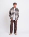Gramicci Piled Flannel Shirt Slate L