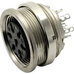 Amphenol T 3478 000 guľatý faston, 1 ks; T 3478 000