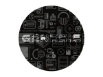 Genesis Tellur 300 Gear čierna / podložka pod stoličku / 100 x 100cm (NDG-2083)