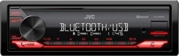 JVC JVC, KD-X282BT USB MP3 magnetola su AUX įėjimu, Bluetooth