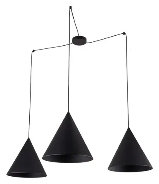 TK Lighting Cono / Závesné svietidlo / 3x E27 / 15W (6629)