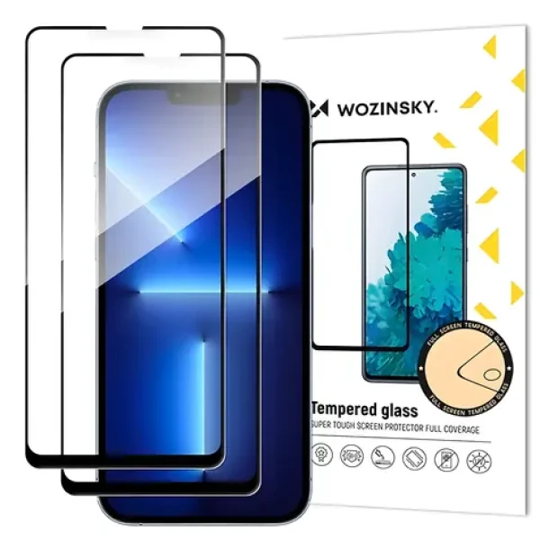 Wozinsky Ochranné tvrdené sklo Full Glue pre Samsung Galaxy M56 / Tvrdené sklo / Samsung Galaxy M56 / 2 ks