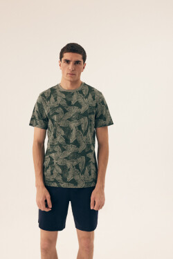 PÁNSKE PYŽAMO SOUTH 42599 SS25 GREEN-GRENADE L