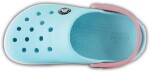 Šľapky Crocs Crocband Clog K - Ice Blue/white 30 EUR