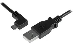 StarTech nabíjací kábel USB-A na Micro-USB čierna / Nabíjací kábel / USB 2.0 / 2 m (USBAUB2MLA)