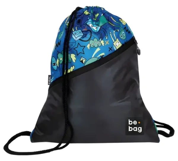 HERLITZ Vak na chrbát be.bag Monster Party / Vak na chrbát / Sťahovacie povrázky / Vrecko na zips / 47 × 35 cm (24800358)