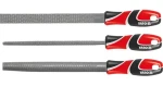 YATO Sada rašpľou na drevo 250 mm 3 ks / Rašpľa / sek #45 / plochá, polguľatá, guľatá (YT-6222)