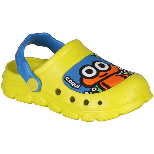 Coqui STONEY 9383 Detské sandále Citrus/Sea blue 23-24