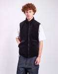 Taion Non Down Military Reversible Boa Hi Neck Vest BLACK×BLACK S