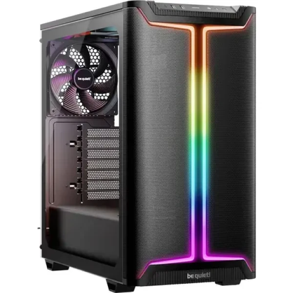 Be quiet! PURE BASE 501 DX čierna / ATX / ARGB / 2x USB A / 3x 140 mm (BGW76)