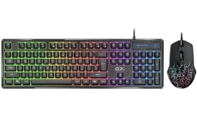 Genius GX GAMING Scorpion KM-GX3 čierna / Drôtový set / Copilot / USB / CZ+SK layout (31330011403)