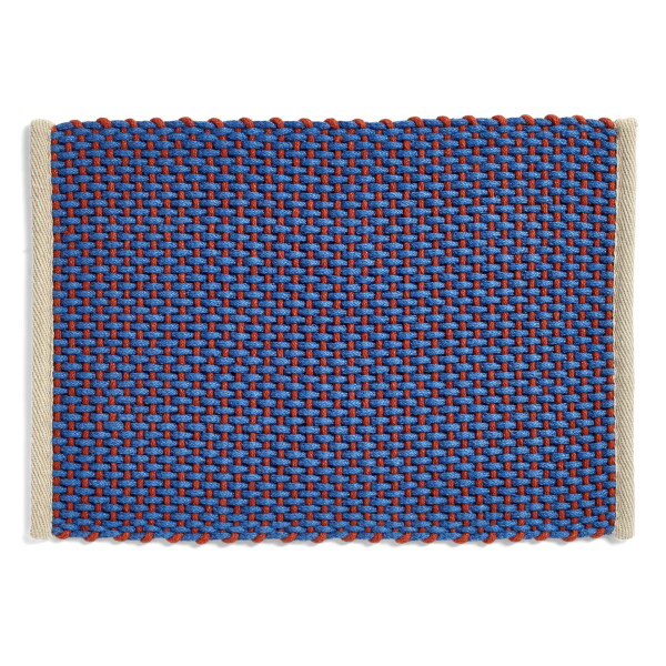 HAY Jutová rohožka Blue 50 × 70 cm