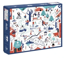Chronicle books Puzzle V zime